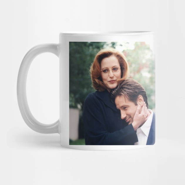 dana scully x files fox mulder by Luckythelab